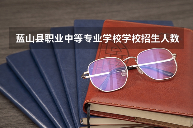 蓝山县职业中等专业学校学校招生人数（招生简章）
