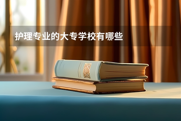 护理专业的大专学校有哪些