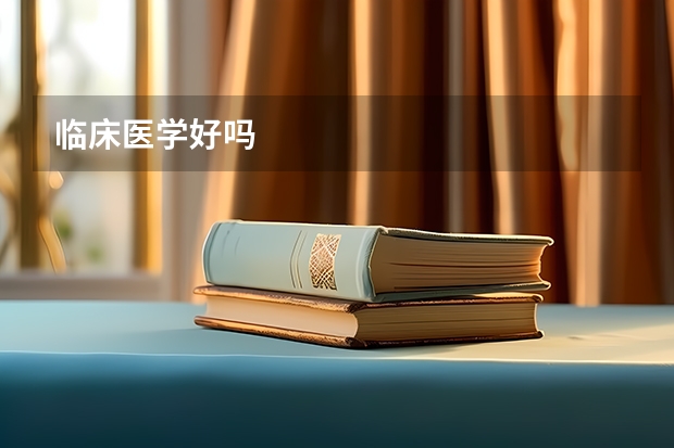 临床医学好吗