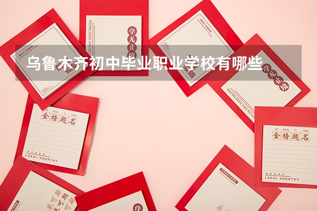 乌鲁木齐初中毕业职业学校有哪些